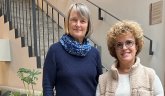 A l'accueil de l'hôtel de ville, l'équipe de conseil aux seniors - Mme Berck-Koch et Mme Taffet