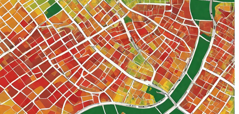 Mapa Mapa de requisitos de calor