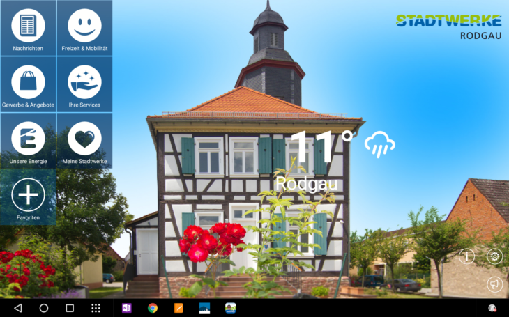 RodauApp Startseite